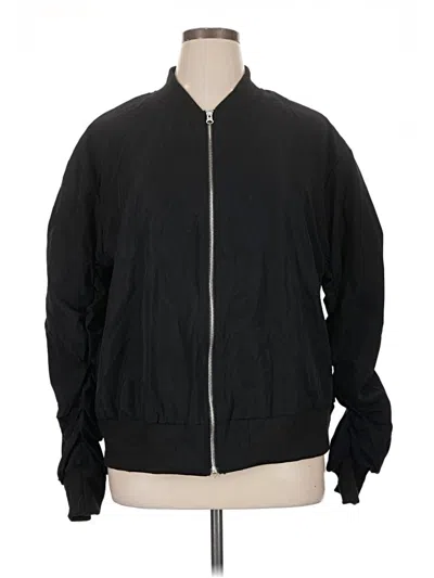 Pre-owned Shein Curve Jacket In Black