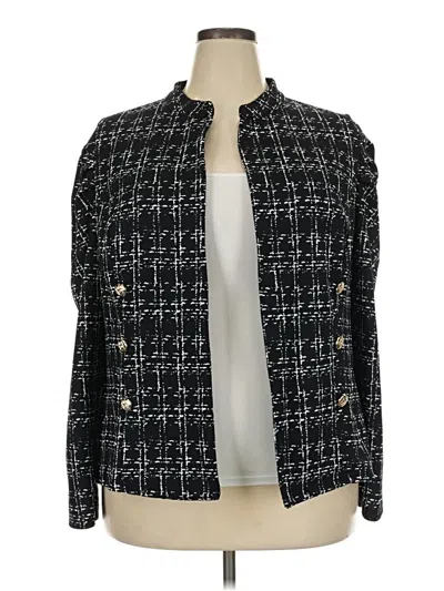 Pre-owned Shein Curve Jacket In Black
