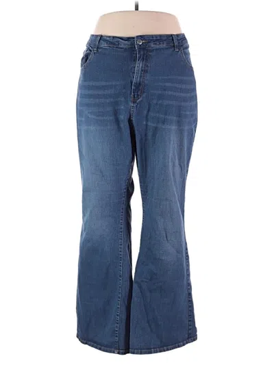 Pre-owned Shein Curve Jeans In Blue