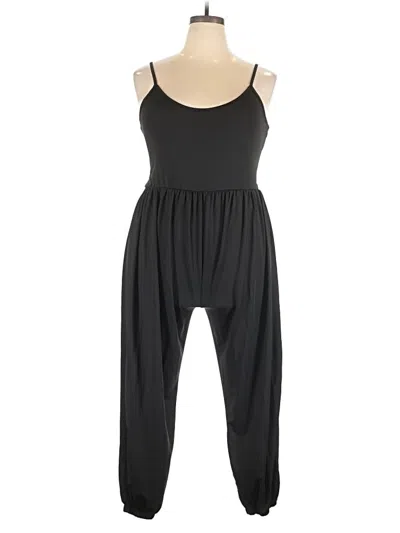 Pre-owned Shein Curve Jumpsuit In Black