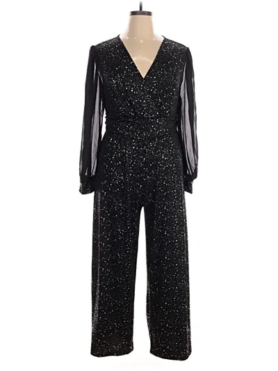 Pre-owned Shein Curve Jumpsuit In Black