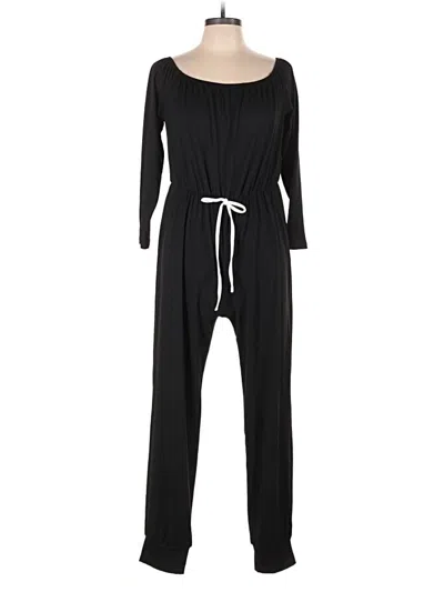 Pre-owned Shein Curve Jumpsuit In Black