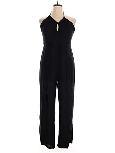 Pre-owned Shein Curve Jumpsuit In Black