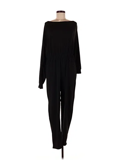 Pre-owned Shein Curve Jumpsuit In Black