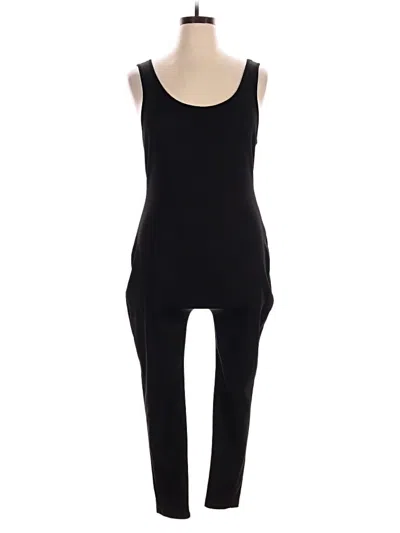 Pre-owned Shein Curve Jumpsuit In Black