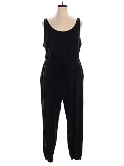 Pre-owned Shein Curve Jumpsuit In Black
