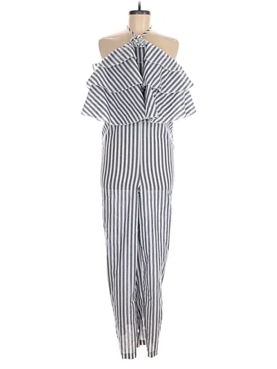 Pre-owned Shein Curve Jumpsuit In Blue