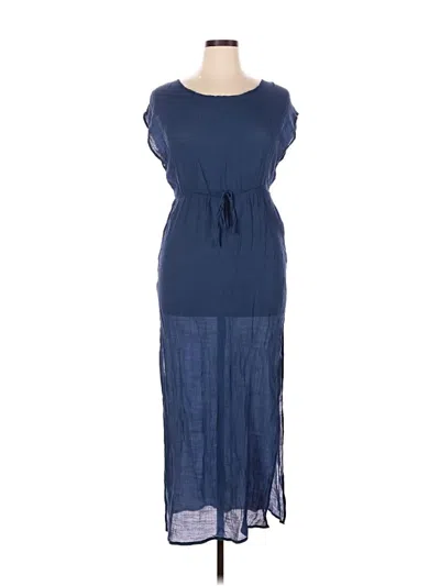 Pre-owned Shein Curve Jumpsuit In Blue