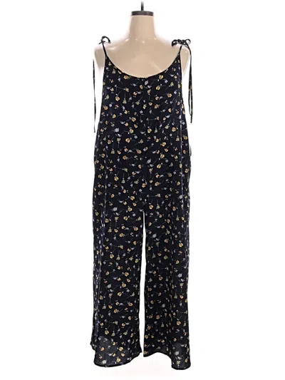 Pre-owned Shein Curve Jumpsuit In Blue