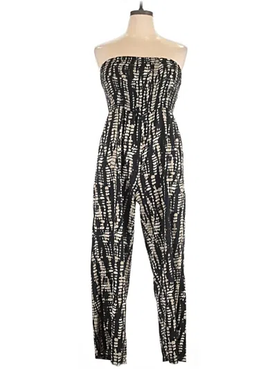 Pre-owned Shein Curve Jumpsuit In Gold