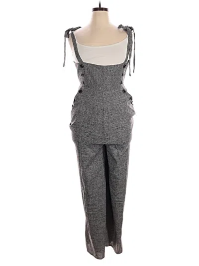 Pre-owned Shein Curve Jumpsuit In Gray