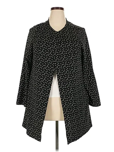 Pre-owned Shein Curve Kimono In Black