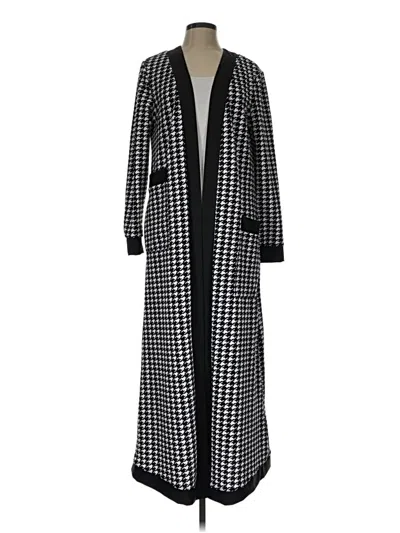 Pre-owned Shein Curve Kimono In Black