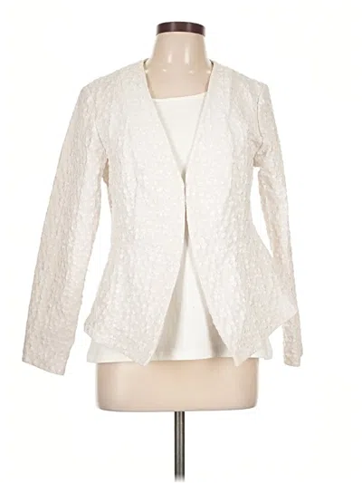 Pre-owned Shein Curve Kimono In Ivory
