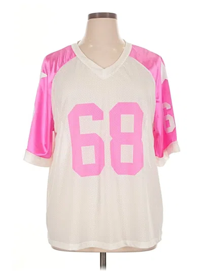 Pre-owned Shein Curve Kimono In Pink