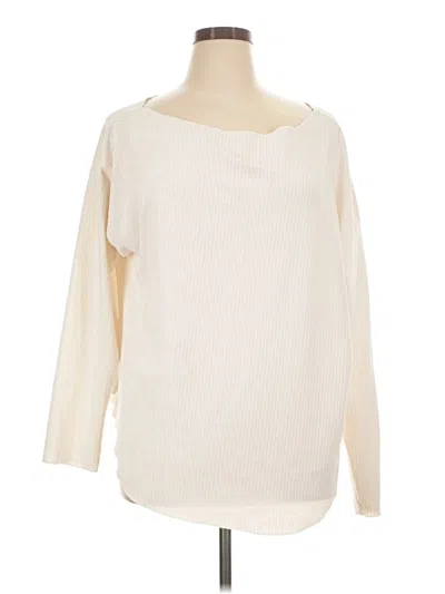 Pre-owned Shein Curve Pullover Sweater In Ivory