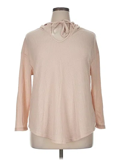 Pre-owned Shein Curve Pullover Sweater In Tan