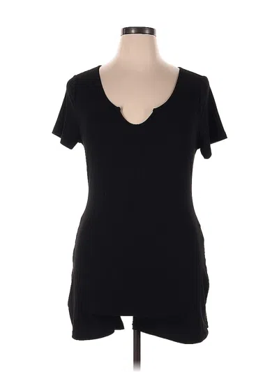 Pre-owned Shein Curve Romper In Black