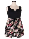 Shein Curve Romper In Black