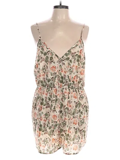 Pre-owned Shein Curve Romper In Ivory