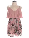 Shein Curve Romper In Pink