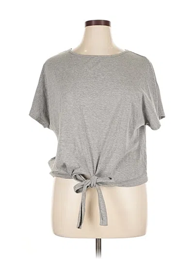 Pre-owned Shein Curve Short Sleeve T-shirt In Gray