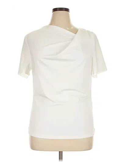 Pre-owned Shein Curve Short Sleeve T-shirt In Ivory