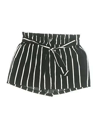 Pre-owned Shein Curve Shorts In Black
