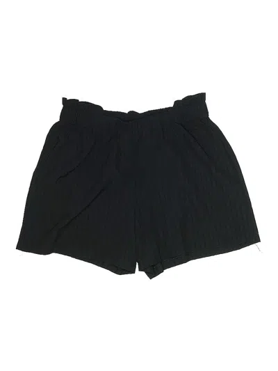 Pre-owned Shein Curve Shorts In Black