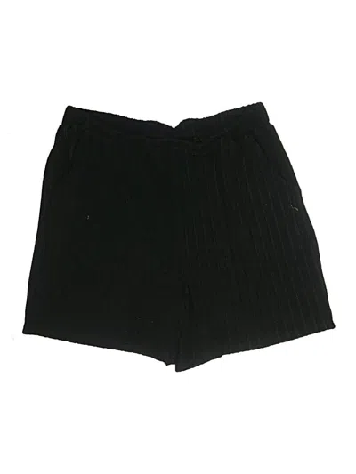 Pre-owned Shein Curve Shorts In Black