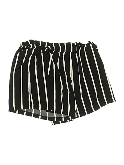 Pre-owned Shein Curve Shorts In Black