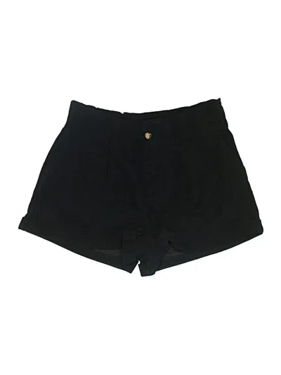 Pre-owned Shein Curve Shorts In Black
