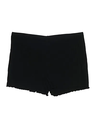 Pre-owned Shein Curve Shorts In Black