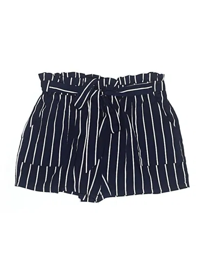 Pre-owned Shein Curve Shorts In Blue