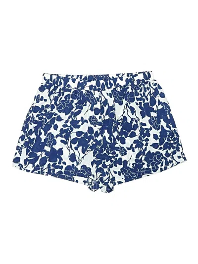 Pre-owned Shein Curve Shorts In Blue