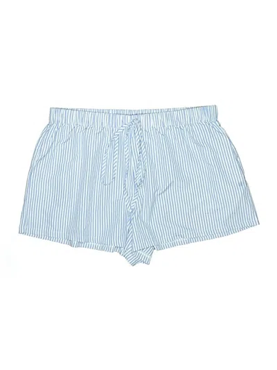 Pre-owned Shein Curve Shorts In Blue