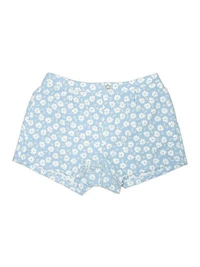 Pre-owned Shein Curve Shorts In Blue
