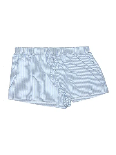 Pre-owned Shein Curve Shorts In Blue