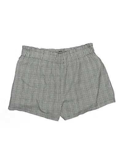 Pre-owned Shein Curve Shorts In Gray