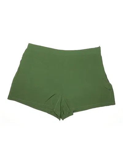 Pre-owned Shein Curve Shorts In Green