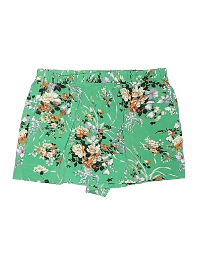 Pre-owned Shein Curve Shorts In Green