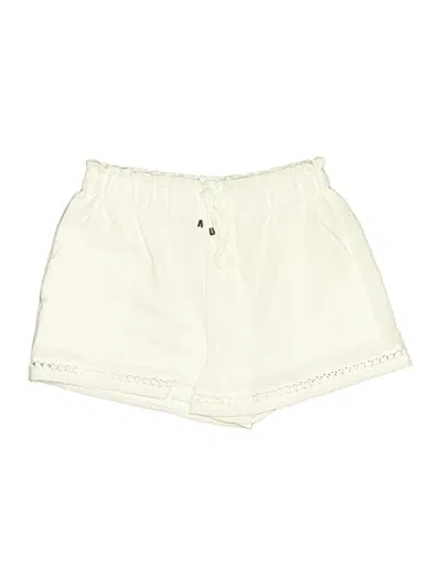 Pre-owned Shein Curve Shorts In Ivory