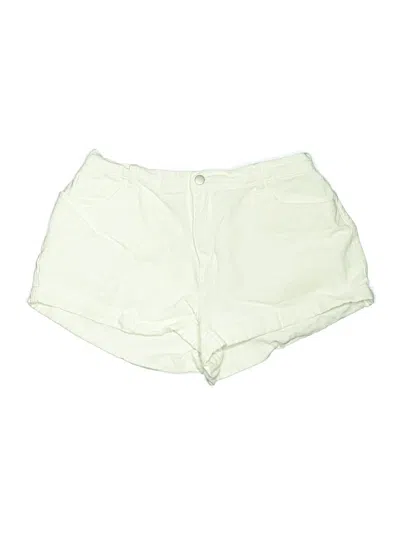 Pre-owned Shein Curve Shorts In Ivory
