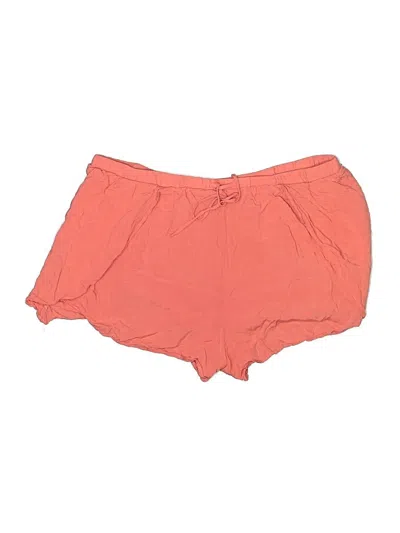 Pre-owned Shein Curve Shorts In Orange