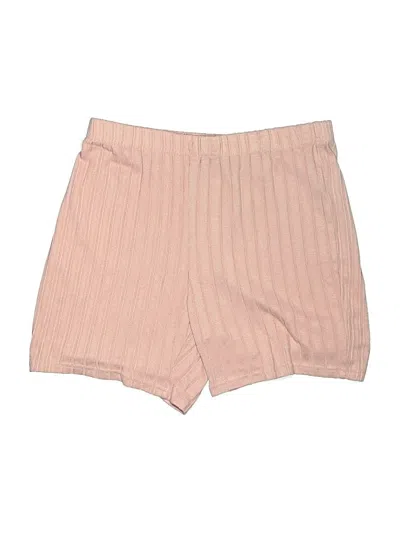 Pre-owned Shein Curve Shorts In Pink