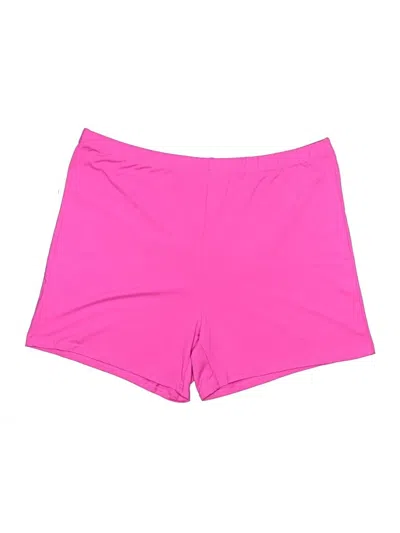 Pre-owned Shein Curve Shorts In Pink