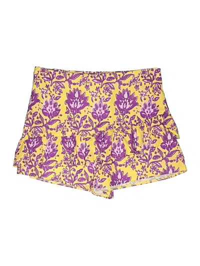Pre-owned Shein Curve Shorts In Purple