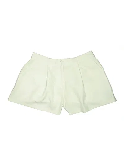 Pre-owned Shein Curve Shorts In White