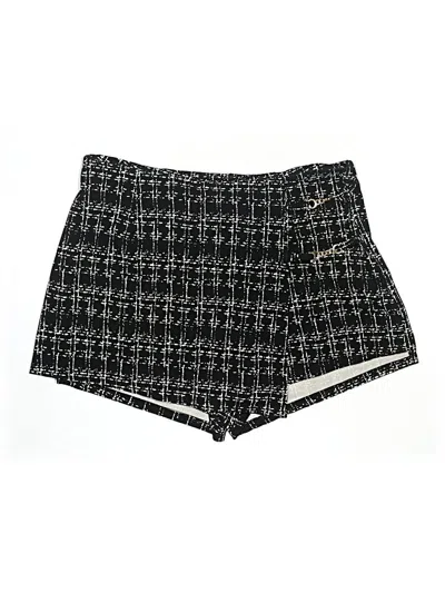 Pre-owned Shein Curve Skort In Black