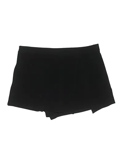 Pre-owned Shein Curve Skort In Black